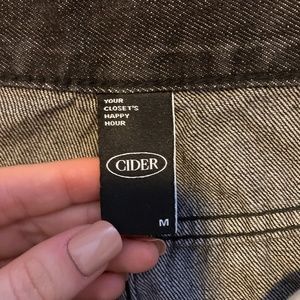 High waisted Black flare jeans